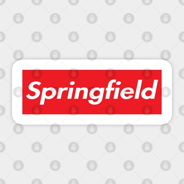 SPRINGFIELD SUPER USA LOGO Sticker by elsa-HD